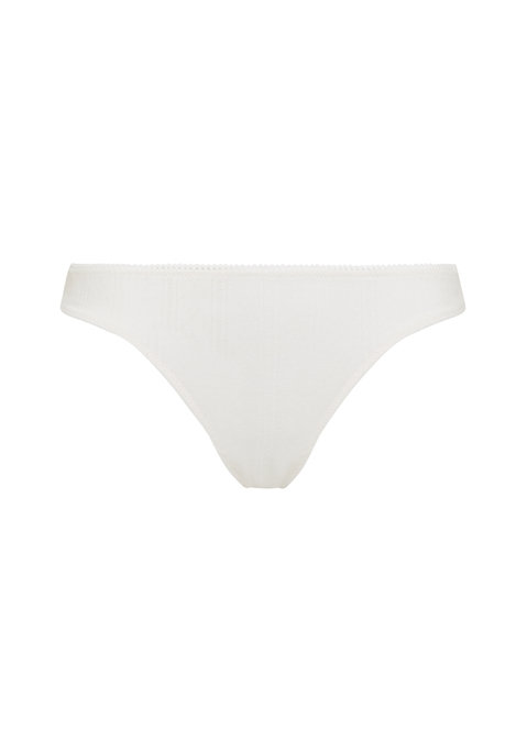 Bild: String von LSCN by LASCANA: Strings von LSCN by Lascana im praktischen 2er-Pack. Schöne Pointelle-Qualität für besonderen Tragekomfort. Niedrige Leibhöhe für einen modernen Look. Angenehmer Sitz dank elastischem Bündchen. Weiches Material aus Baumwolle.