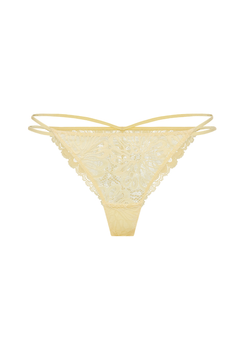 Bild: String von LSCN by LASCANA: String von LSCN by Lascana. Mit doppelten Bändern an den Seiten für einen modernen Look. Aus weicher Spitze.