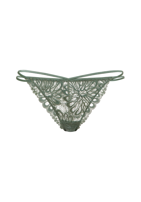 Bild: String von LSCN by LASCANA: String von LSCN by Lascana. Mit doppelten Bändern an den Seiten für einen modernen Look. Aus weicher Spitze.