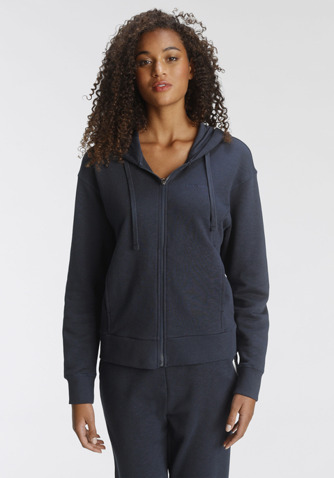 Kapuzensweatjacke von MARC O'POLO in dunkelblau
