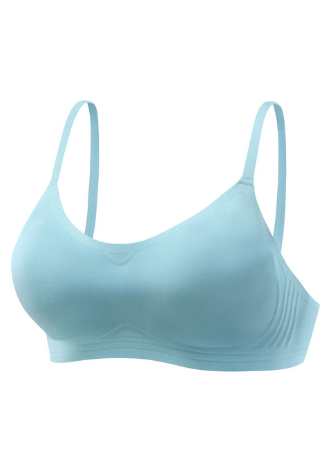 Bild: Bralette-BH von Nuance: Modischer Bralette-BH ohne Bügel. Rundum aus samtig weichem Microtouch-Material. Seamless - ohne störende Nähte. Mit herausnehmbarem Push-up Kissen - für ein tolles Dekolleté. Extra flacher Rückenverschluss und individuell verstellbare Träger. Obermaterial: 82% Polyamid, 18% Elasthan.