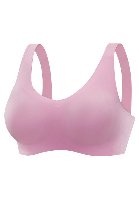 Bild: Bralette-BH von Nuance: Bralette-BH mit extra flachen, geklebten Kanten. Mit nahtlos vorgeformten Cups (ohne Bügel). Mit herausnehmbaren Push-up Kissen (leichter Push-up-Effekt) – für ein schönes Dekolleté. Extra flacher Rückenverschluss. Mit Liebe & Leidenschaft in Hamburg kreiert. Klassische Dessous. Bequeme Alltags-Dessous. Modische Dessous. Obermaterial: 82% Polyamid, 18% Elasthan.