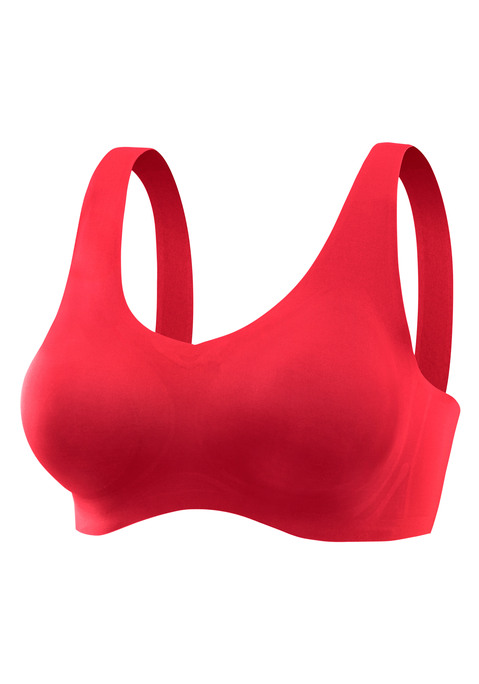 NUANCE Bralette-BH Damen cherry Gr.M (40/42)