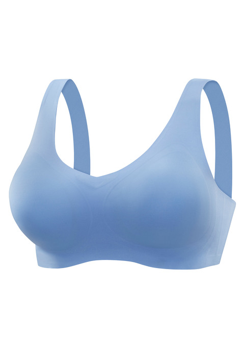 Bild: Bralette-BH von Nuance by Lascana: Bralette-BH mit extra flachen, geklebten Kanten. Mit nahtlos vorgeformten Cups (ohne Bügel). Mit herausnehmbaren Push-up Kissen (leichter Push-up-Effekt) – für ein schönes Dekolleté. Extra flacher Rückenverschluss. Mit Liebe & Leidenschaft in Hamburg kreiert. Klassische Dessous. Bequeme Alltags-Dessous. Modische Dessous. Obermaterial: 82% Polyamid, 18% Elasthan.