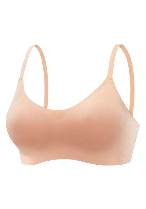 Bild: Bralette-BH von Nuance by Lascana: Modischer Bralette-BH ohne Bügel. Rundum aus samtig weichem Microtouch-Material. Seamless - ohne störende Nähte. Mit herausnehmbarem Push-up Kissen - für ein tolles Dekolleté. Extra flacher Rückenverschluss und individuell verstellbare Träger. Obermaterial: 82% Polyamid, 18% Elasthan.