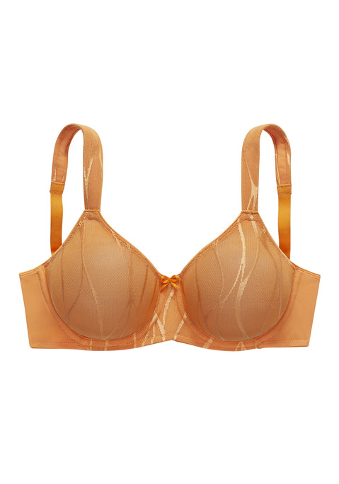 Bild: Minimizer-BH von Nuance by Lascana: Femininer Minimizer-BH (ohne Wattierung) mit Bügel und breiten, leicht gefütterten Trägern. Aus hübschem Glanzjacquard und weichem Microtouch-Material. Besondere Schnittführung verkleinert optisch die Büste. Mit feiner Zierschleife in der vorderen Mitte. Individuell verstellbare Träger sowie Rückenverschluss. Obermaterial: 85% Polyamid, 15% Elasthan.