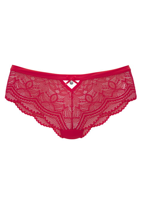 Bild: Panty von Nuance by Lascana: Feminine Panty mit elastischem Bund. Mit feinem Cut-Out und Glitzeraccessoire. Rundherum aus feiner, floraler Spitze. Mit eingearbeitetem Baumwollzwickel. Mit passenden BH's aus der gleichen Serie erhältlich. Obermaterial: 85% Polyamid, 15% Elasthan.