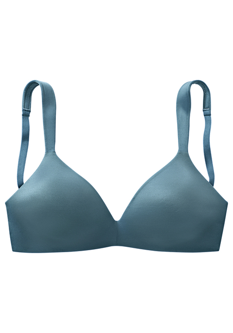 Bild: Schalen-BH von Nuance by Lascana: Basic Soft-BH (ohne Bügel) mit nahtlos vorgeformten, leicht wattierten Cups. Seitlich im Cup ist ein weiches Stäbchen eingearbeitet - für einen angenehmen Sitz und optimalen Halt. Leicht wattierte und hinten über Kreuz tragbare Träger für einen optimalen Komfort. Individuell verstellbare Träger und Rückenverschluss. Mit Liebe & Leidenschaft in Hamburg kreiert. Obermaterial: 54% Polyamid, 26% Elasthan, 20% Polyester.