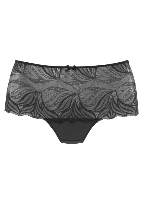 Bild: Slip von Nuance by Lascana: Taillenslip mit  Spitze rundherum. Mit Baumwollzwickel. Aus 90% Polyamid, 10% Elasthan.