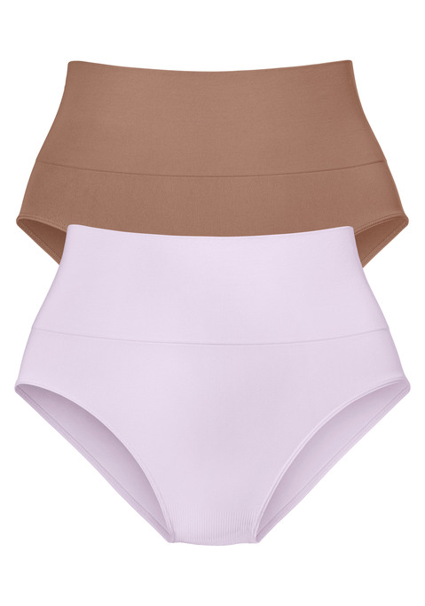 Bild: Taillenslip von Nuance by Lascana: Bauch-weg-Slip, mit leichtem Shaping Effekt für einen flacheren Bauch. Bequeme seamless Verarbeitung ohne störende Nähte. Ideal als bequemer Basic. Mit Baumwollzwickel.