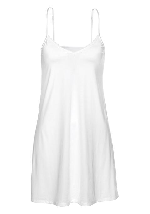 Bild: Unterkleid von Nuance by Lascana: Das perfekte Darunter. Schöner Style aus leichtem Material. Trageangemehme Qualität. Klassische Dessous. Bequeme Alltags-Dessous. Modische Dessous. Glänzender, weich fließender Stoff aus 90% Polyamid, 10% Elasthan. Waschbar.