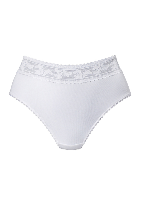 NUANCE High-Waist-String Damen weiß Gr.32/34