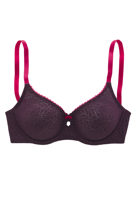 NUANCE Minimizer-BH Damen aubergine Gr.90F