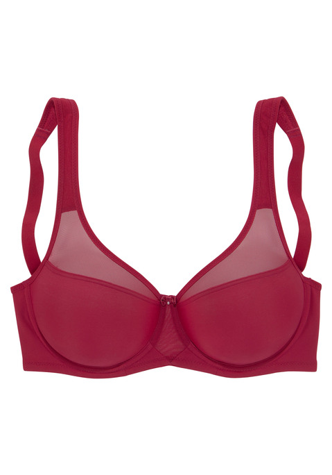 NUANCE Minimizer-BH Damen rot Gr.100D