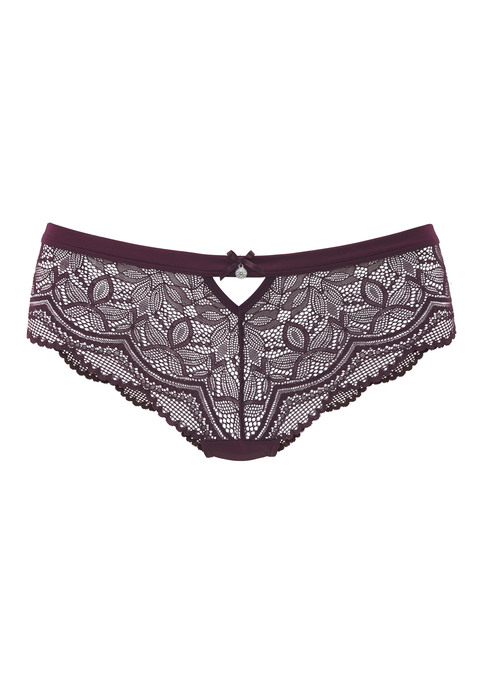 NUANCE Panty Damen aubergine Gr.32/34