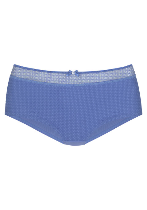 NUANCE Panty Damen blau violet Gr.36/38