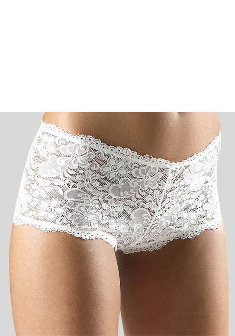 Bild: Panty von Nuance: Nuance: Panty aus Vollspitze. Mit Baumwollzwickel. Aus 90% Polyamid, 10% Elasthan.