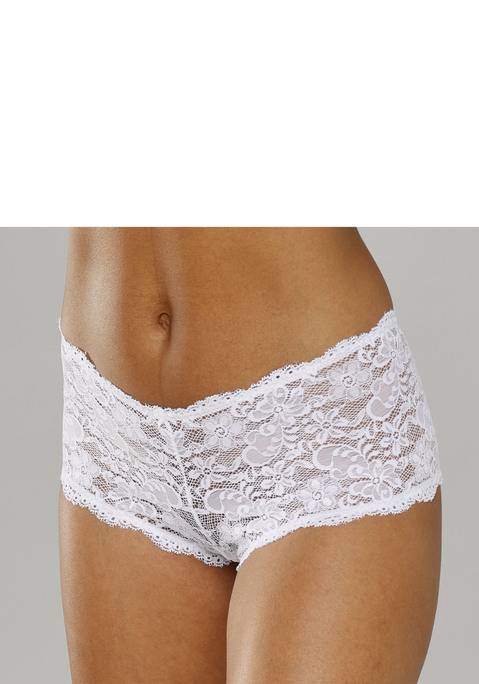 Bild: Panty von Nuance: Nuance: Panty aus Vollspitze. Mit Baumwollzwickel. Aus 90% Polyamid, 10% Elasthan.