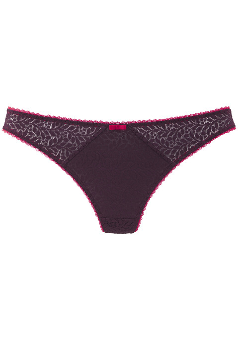 NUANCE String Damen aubergine Gr.40/42