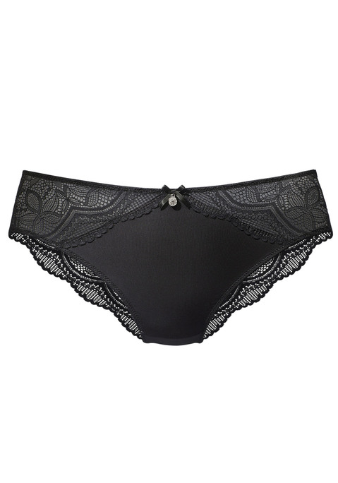 NUANCE Tanga Damen schwarz Gr.32/34