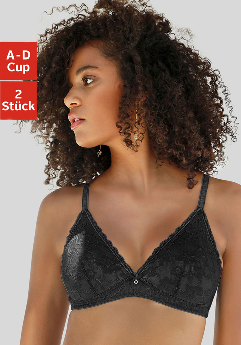 Bralette-BH von PETITE FLEUR in weiß