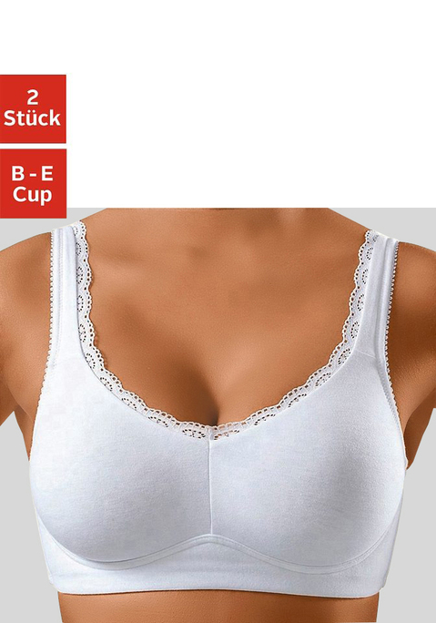 Bügelloser BH von PETITE FLEUR in schwarz