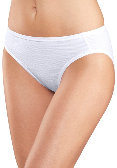 Bild: Bikinislip von petite fleur by Lascana: Bequeme Basic-Slips im 5er-Pack von Petite Fleur. Elastische Abschlüsse und flache Einfassungen. Hochelastische Piqué-Qualität.