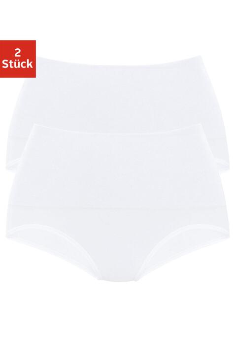 Bild: Formslip von petite fleur by Lascana: Praktischer Bodyforming-Slips im 2er-Pack von Petite Fleur. Rundum nahtlos, so zeichnet sich nichts ab. Kaschiert die Bauchpartie. Aus trageangenehmer, elastischer Qualität. Shape wear. Shaping Unterwäsche. Shaping Unterhose. Shaping Slip. Shape Unterwäsche. Aus 65% Baumwolle, 20% Elasthan, 15% Polyamid.