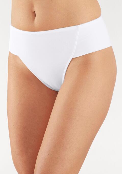 Bild: Formslip von petite fleur by Lascana: Petite Fleur Bodyforming-Slip im praktischen 3er-Pack. Vorn mit Powernetz verstärkt für eine tolle Silhouette. Aus formstabiler Baumwoll-Stretch-Qualität.