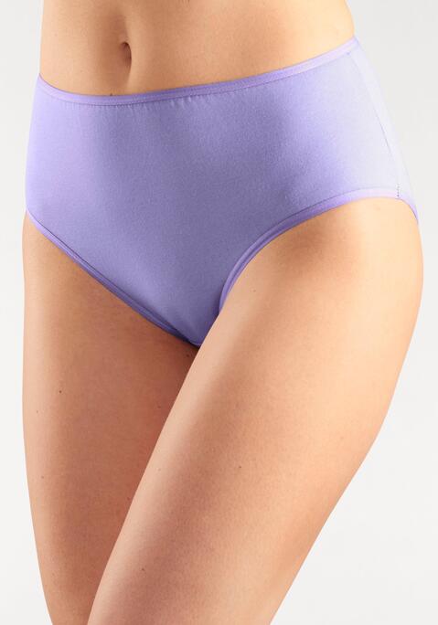 Bild: Hüftslip von petite fleur by Lascana: Hüftslips im praktischen 10er-Pack in verschiedenen Farbvarianten. Elastische Einfassungen am Bund und an den Beinausschnitten. Einsatz von Baumwolle, die die Initiative Cotton made in Africa unterstützt.