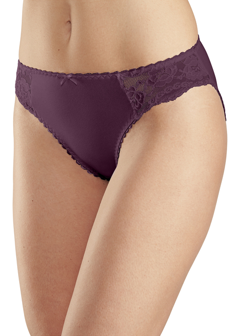 Bild: Jazz-Pants Slips von petite fleur by Lascana: Slips von Petite Fleur im praktischem 3er-Pack. Mit femininen Details aus transparenter Spitze und zarter Muschelkante. Etwas höhere Leibhöhe. Weiche, elastische Baumwollqualität für höchsten Tragekomfort.