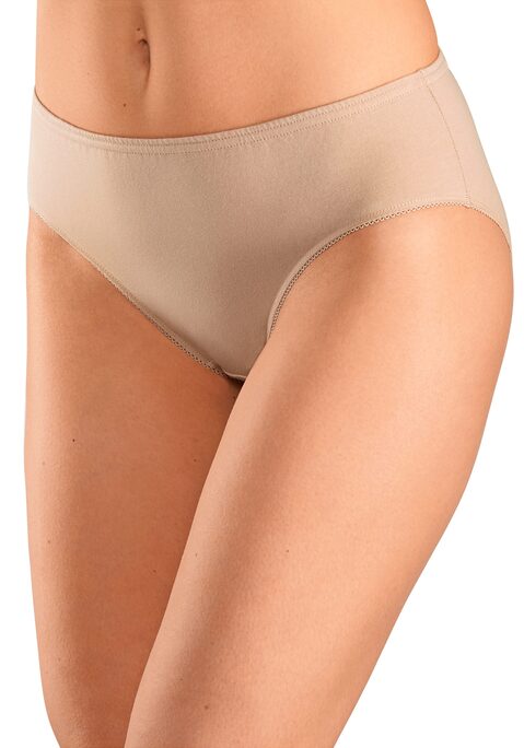 Bild: Jazz-Pants Slips von petite fleur by Lascana: Schlichte Jazzpants im 5er-Pack von Petite Fleur mit etwas höherer Leibhöhe und extraweichem Bündchen. Perfektes Basic für jeden Tag. Weiche Stretchqualität aus Baumwolle.