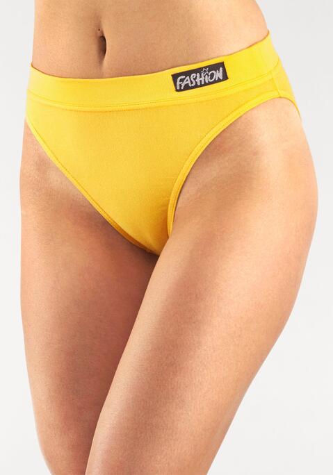 Bild: Jazz-Pants Slips von petite fleur by Lascana: Sportliche Jazzpants im 4er-Pack von Petite Fleur. Mit breitem Bündchen und Weblabel vorn. Hoher Beinausschnitt für mehr Bewegungsfreiheit. Ideal für Sport und Freizeit. Aus weicher Stretchqualität.