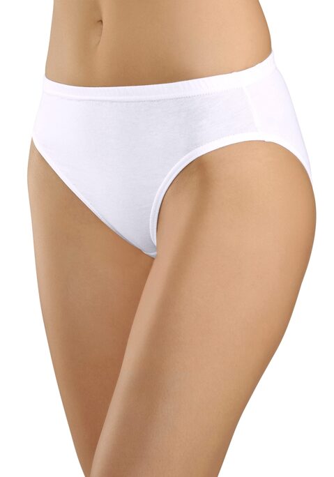 Bild: Jazz-Pants Slips von petite fleur by Lascana: Zeitlose Damenslips im praktischen 6er-Pack von Petite Fleur. Unifarben. Etwas höhere Leibhöhe für eine komfortable Passform. Normaler Beinausschnitt. Weiche Qualität.