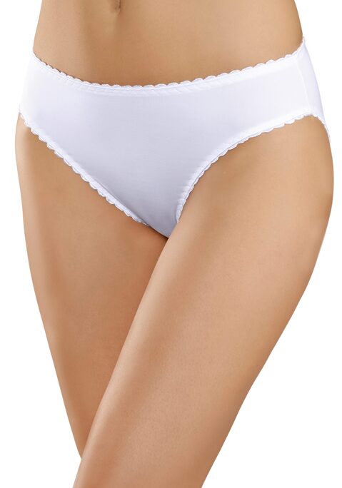 Bild: Jazz-Pants Slips von petite fleur by Lascana: Bequeme Jazzpants im praktischen 5er-Pack von Petite Fleur. Elastische Muschelkante an Taillen- und Beinausschnitt. Hoher Beinausschnitt für mehr Bewegungsfreiheit. Aus weicher, formstabiler Qualität.