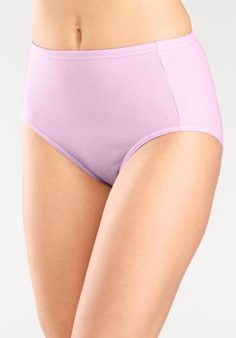 Bild: Taillenslip von petite fleur by Lascana: Petite Fleur Taillenslips im 5er-Pack. Mit flachen Einfassungen und komfortabler Leibhöhe, für eine angenehme Passform. Aus hochelastischer Pikee-Qualität.