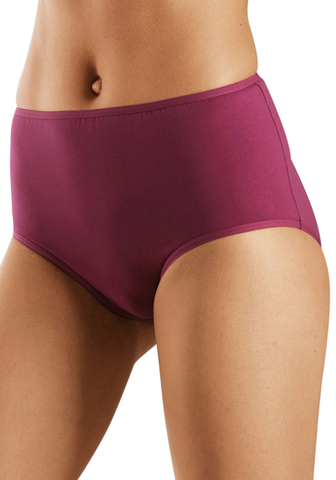 Bild: Taillenslip von petite fleur by Lascana: Hüftslips im praktischen 10er-Pack in verschiedenen Farbvarianten. Elastische Einfassungen am Bund und an den Beinausschnitten. Einsatz von Baumwolle, die die Initiative Cotton made in Africa unterstützt.