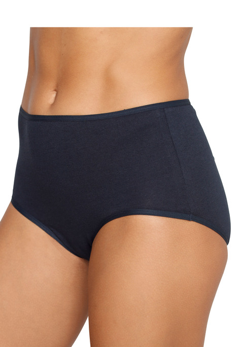Bild: Taillenslip von petite fleur by Lascana: Hüftslips im praktischen 10er-Pack in verschiedenen Farbvarianten. Elastische Einfassungen am Bund und an den Beinausschnitten. Einsatz von Baumwolle, die die Initiative Cotton made in Africa unterstützt.