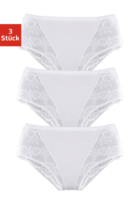 Bild: Formslip von petite fleur: Petite Fleur Bodyforming-Jazzpants im 3er-Pack. Formt Bauch und Taille für eine schöne Silhouette. Extra hoch geschnitten, für einen optimalen Tragekomfort. Aus formstabiler Baumwoll-Stretch-Qualität.