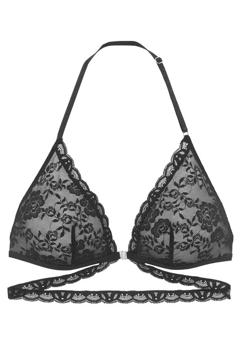 PETITE FLEUR GOLD Bralette-BH Damen schwarz Gr.70B