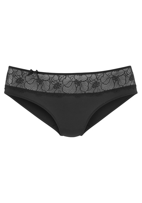 Slip von PETITE FLEUR GOLD in schwarz