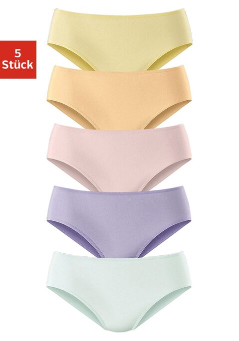 Bild: Jazz-Pants Slips von petite fleur: Petite Fleur Jazzpants im praktischen 5er-Pack. Mit elastischen Abschlüssen an Taillen- und Beinausschnitten sowie einer bequemen Leibhöhe. Aus weicher Baumwoll-Stretch-Qualität.