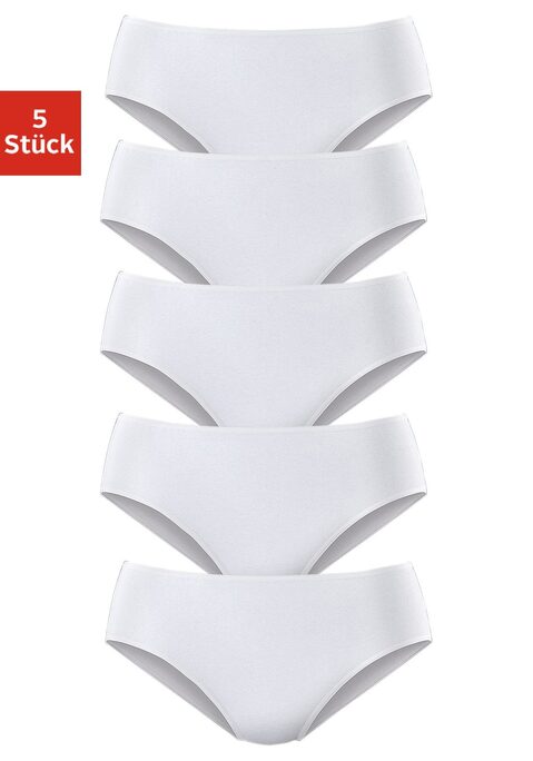 Bild: Jazz-Pants Slips von petite fleur: Petite Fleur Jazzpants im praktischen 5er-Pack. Mit elastischen Abschlüssen an Taillen- und Beinausschnitten sowie einer bequemen Leibhöhe. Aus weicher Baumwoll-Stretch-Qualität.