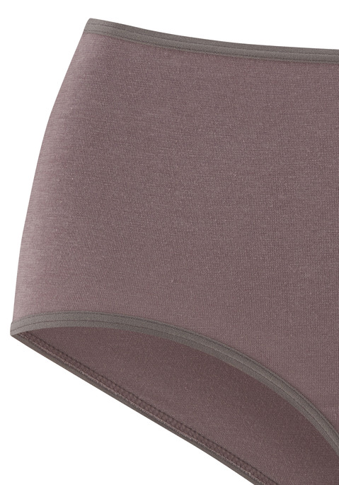 Bild: Taillenslip von petite fleur: Hüftslips im praktischen 10er-Pack in verschiedenen Farbvarianten. Elastische Einfassungen am Bund und an den Beinausschnitten. Einsatz von Baumwolle, die die Initiative Cotton made in Africa unterstützt.