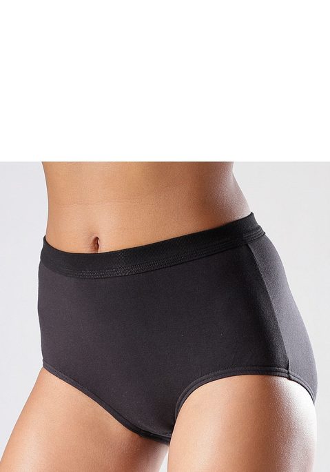 Bild: Taillenslip von petite fleur: Komfortable Taillenslips im 4er-Pack von Petite Fleur. Mit weichem, elastischem Bündchen. Hohe Leibhöhe für besonderen Tragekomfort. Elastische Qualität.