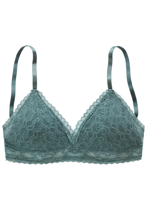 S.OLIVER Bralette Damen petrol Gr.40