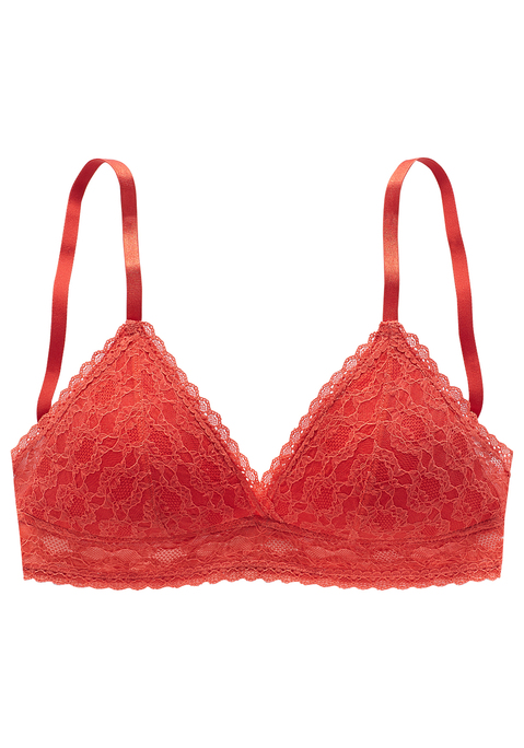 S.OLIVER Bralette Damen rot Gr.32