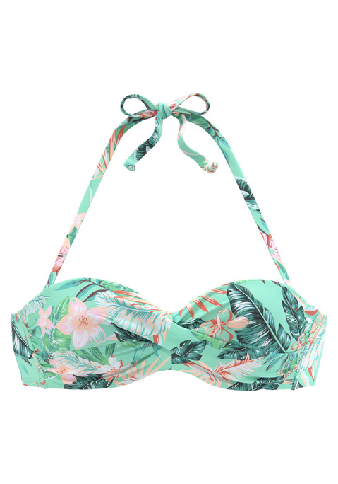 Bügel-Bandeau-Bikini-Top von s.Oliver in mint