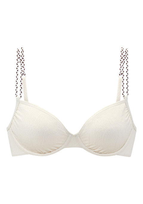 Bild: Bügel-Bikini-Top von s.Oliver: Bügel-Bikinitop von s.Oliver. Mit modischem Strukturmuster. Geflochtene Doppelträger. Herausnehmbare Softcups. Verschluss am Rücken. Mix-Kini-Konzept. Trageangenehme Qualität.