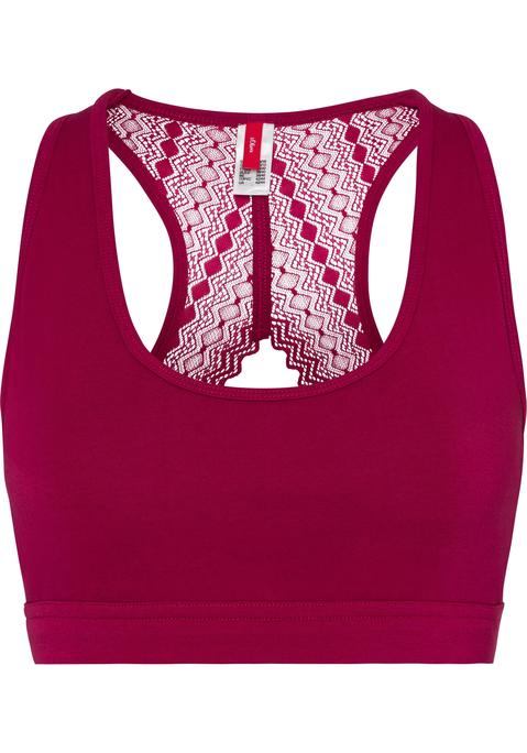 S.OLIVER Bustier Damen rot Gr.48/50